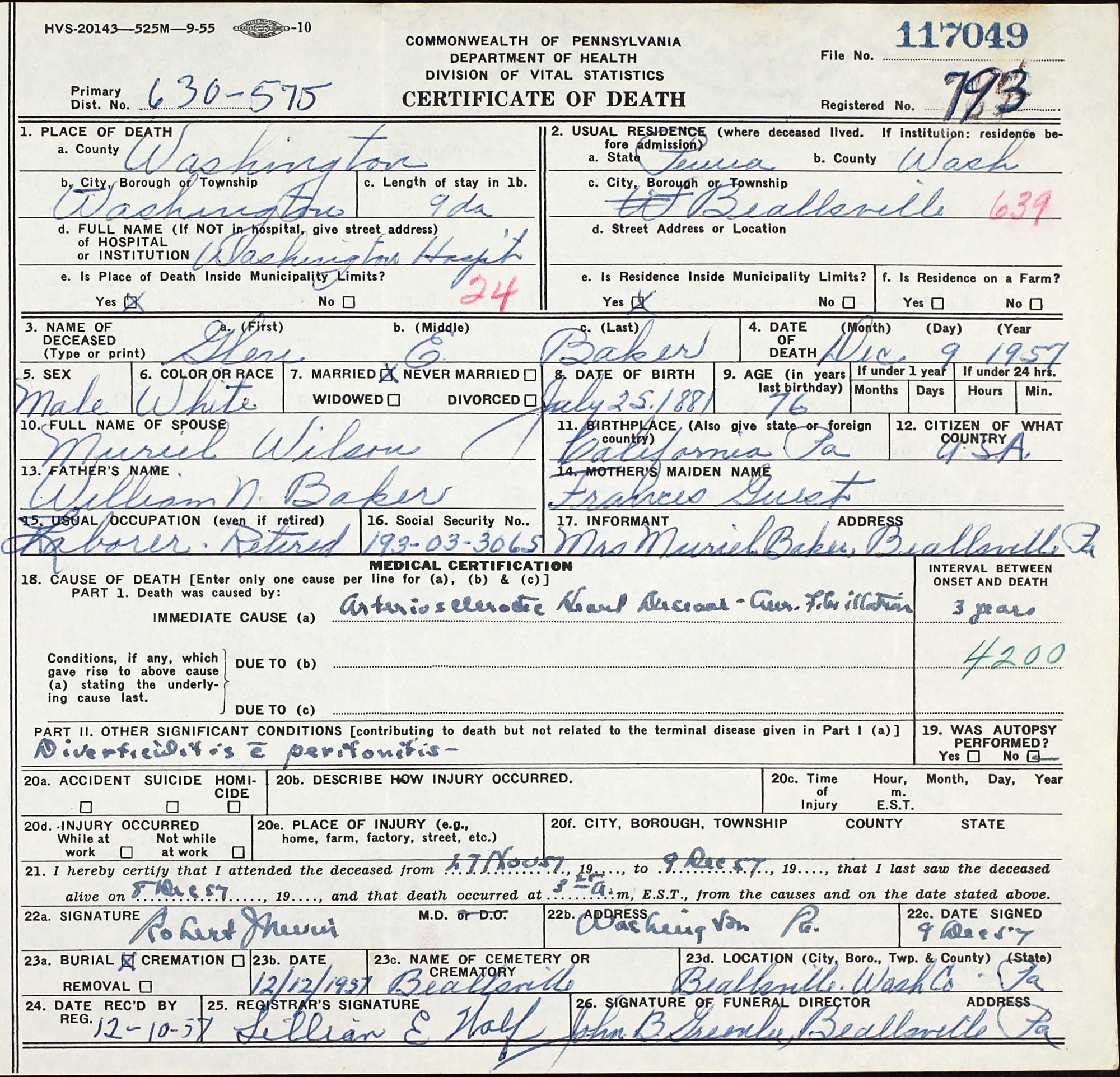 Glenn Earl Baker